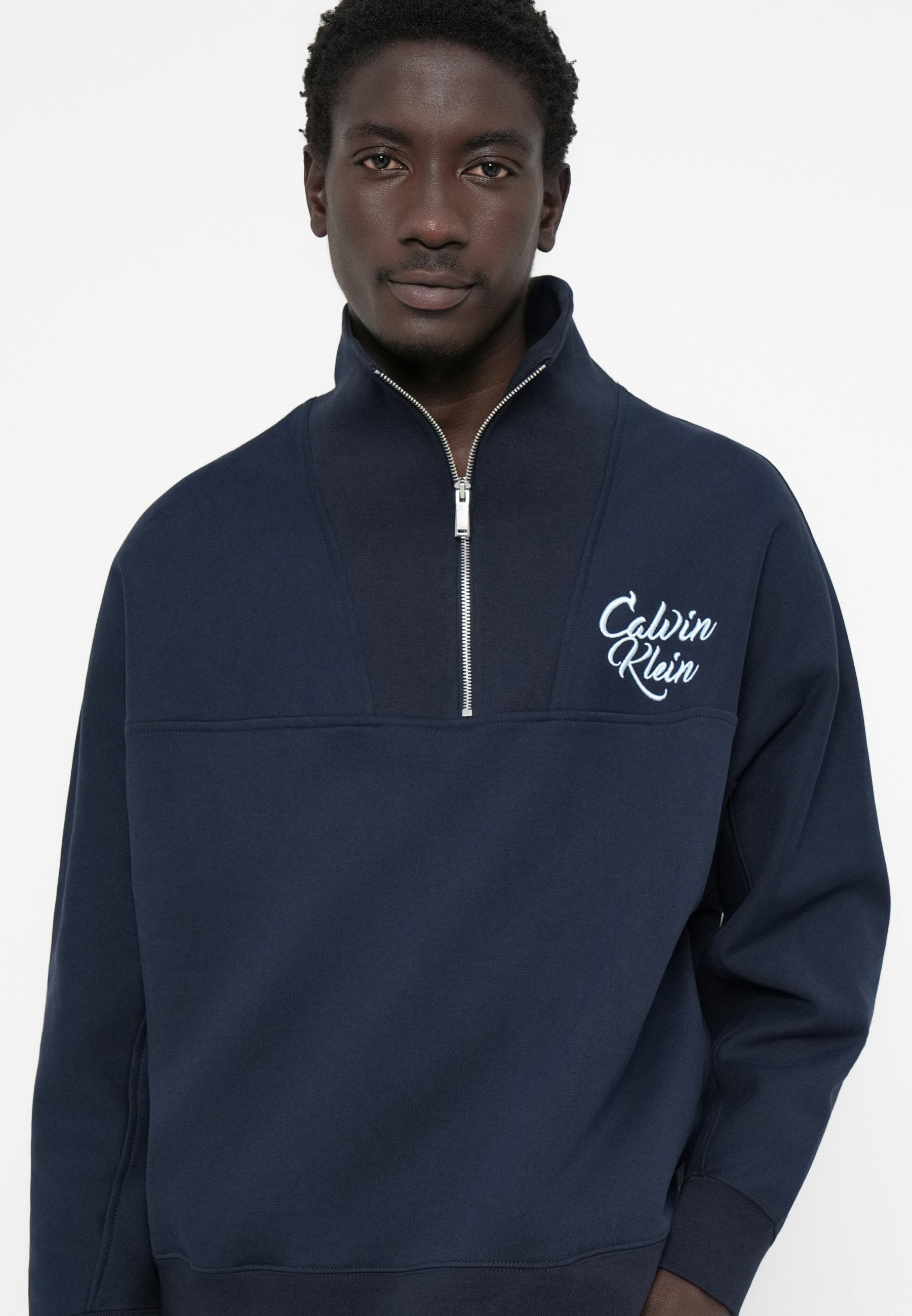 Calvin Klein Jeans PREMIUM LOGO FUNNEL NECK UNISEX