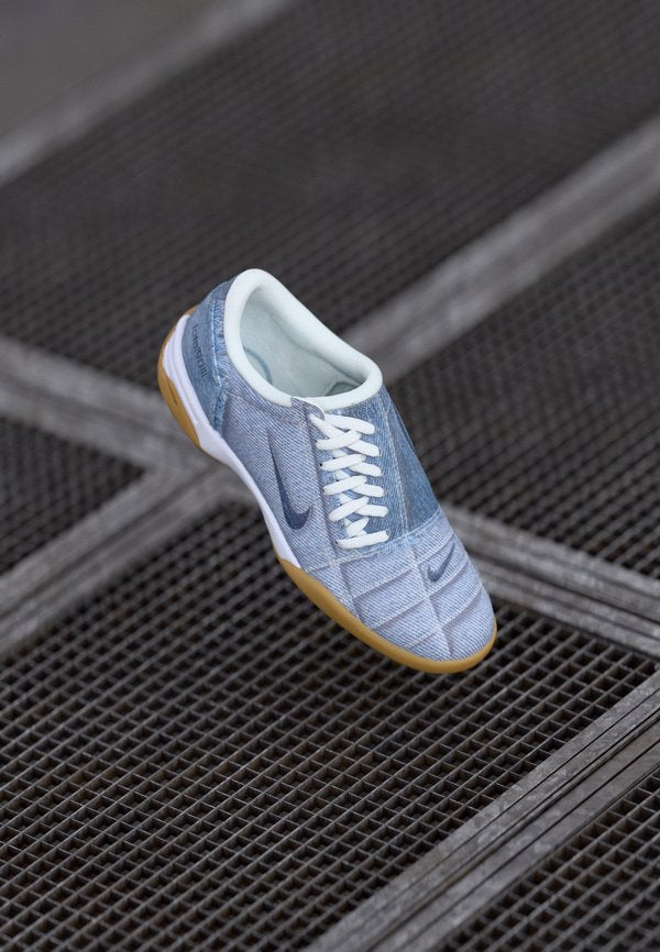 Nike Sportswear T90 SE - Trainers - light armory blue/obsidian/white/monarch/light brown