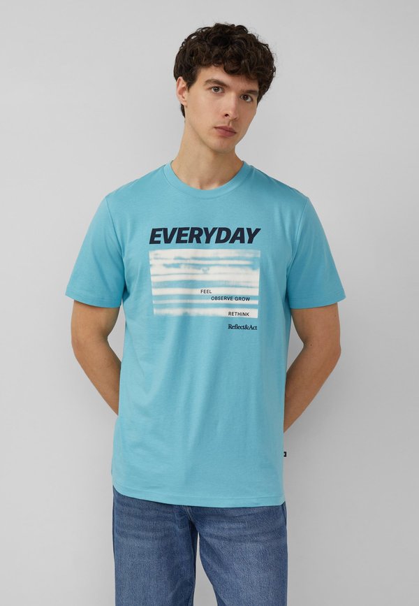 s.Oliver T-SHIRT - Print T-shirt - türkis