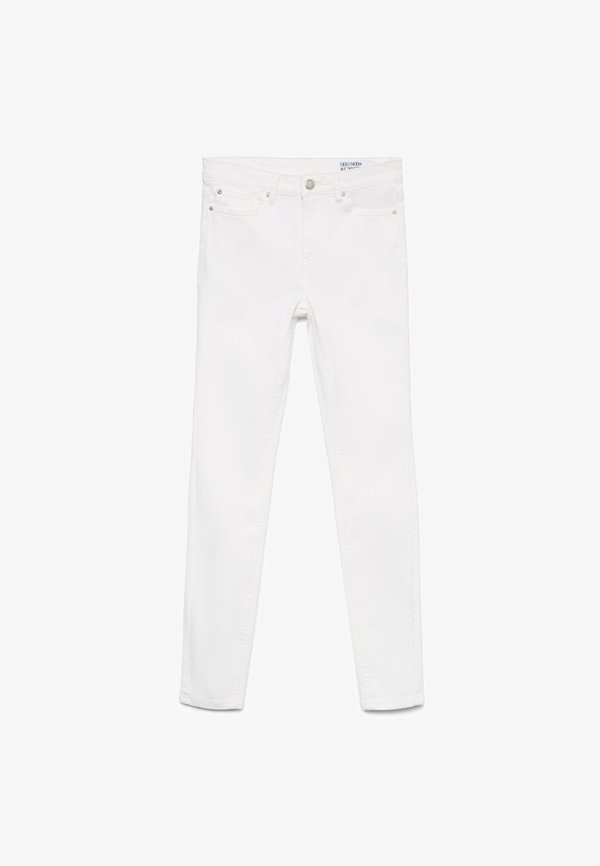 Vero Moda Skinny fit VMFLASH Mid rise - Jeans Skinny Fit - bright white