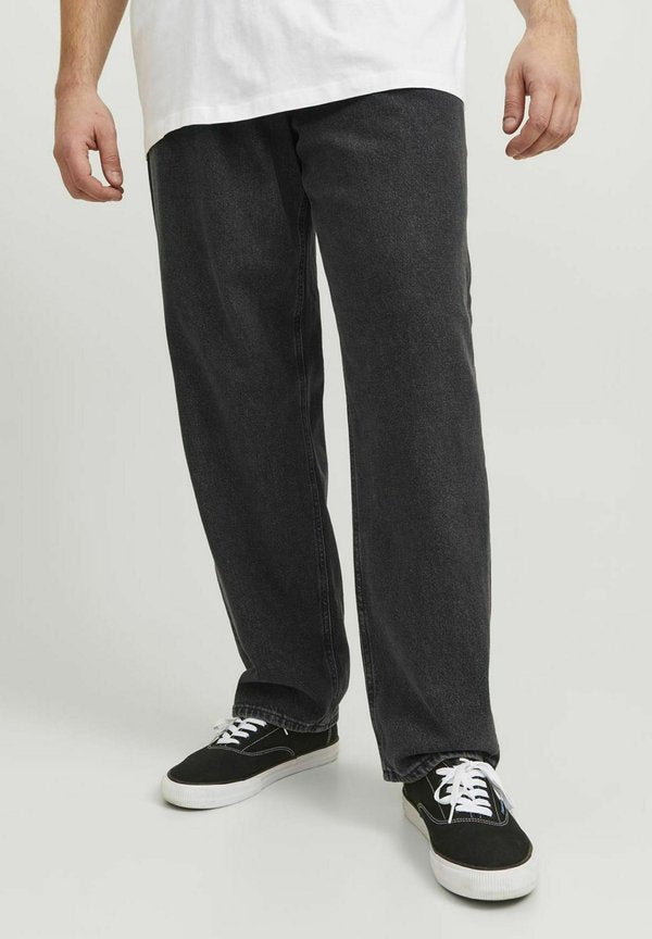 Jack & Jones Relaxed Fit Plus Size JJICHRIS JJORIGINAL SQ 737 NOOS PLS - Relaxed fit jeans - black denim