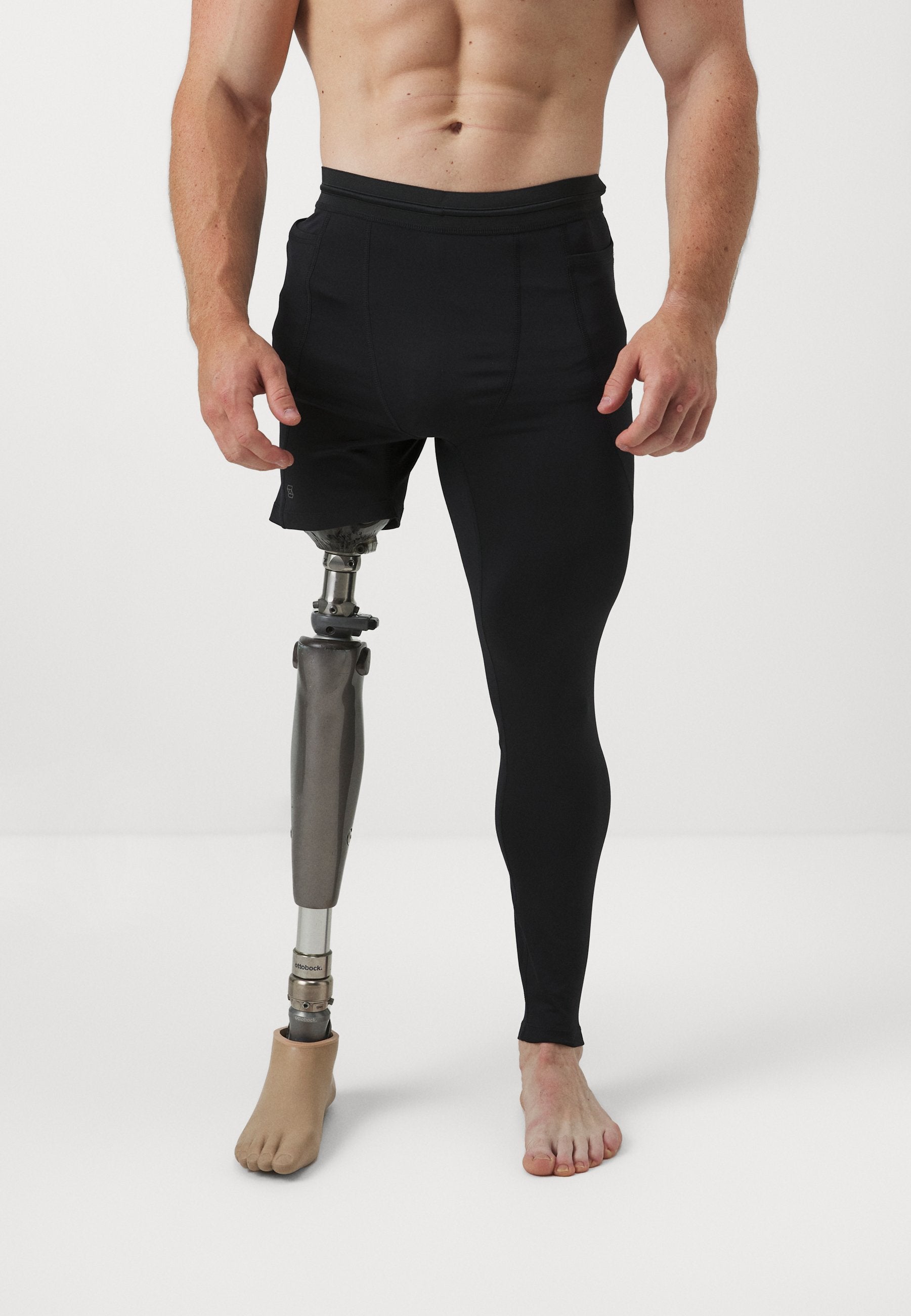 Pier One Sport ADAPTIVE SPORTS LEGGINGS FULL LEG ON THE RIGHT SIDE