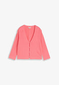 TOM TAILOR Cardigan - soft coral pink