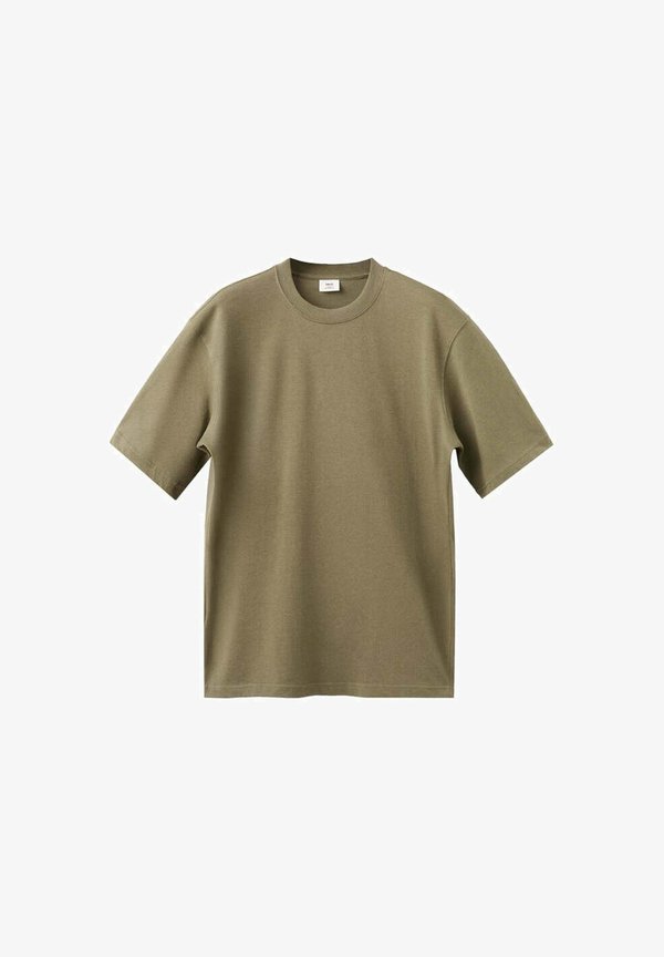 Mango ADULT - Basic T-shirt - khaki