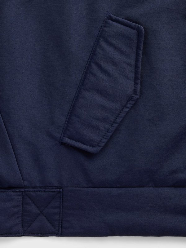 GAP GAPSTUDIO FAUX FUR-LINED CROP BOMBER JACKET