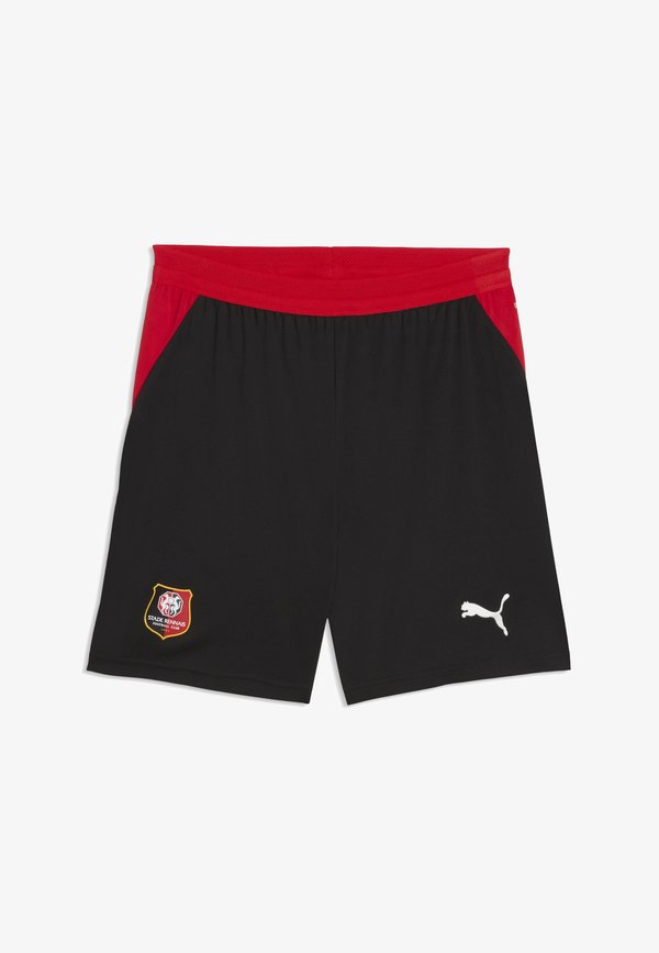 Puma STADE RENNAIS 26/27 SHORTS - Sports shorts - black- red