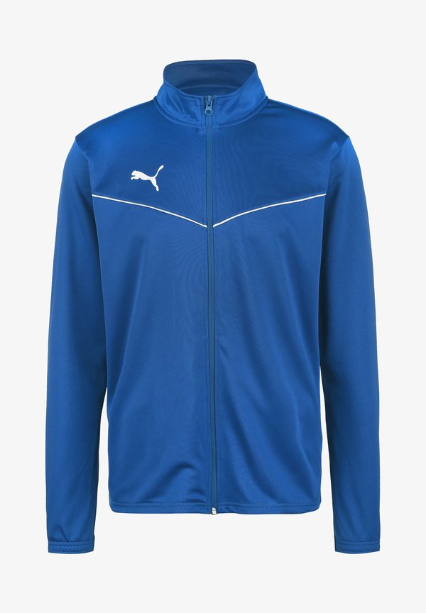Puma TEAMRISE - Training jacket - electric blue lemonade / puma white