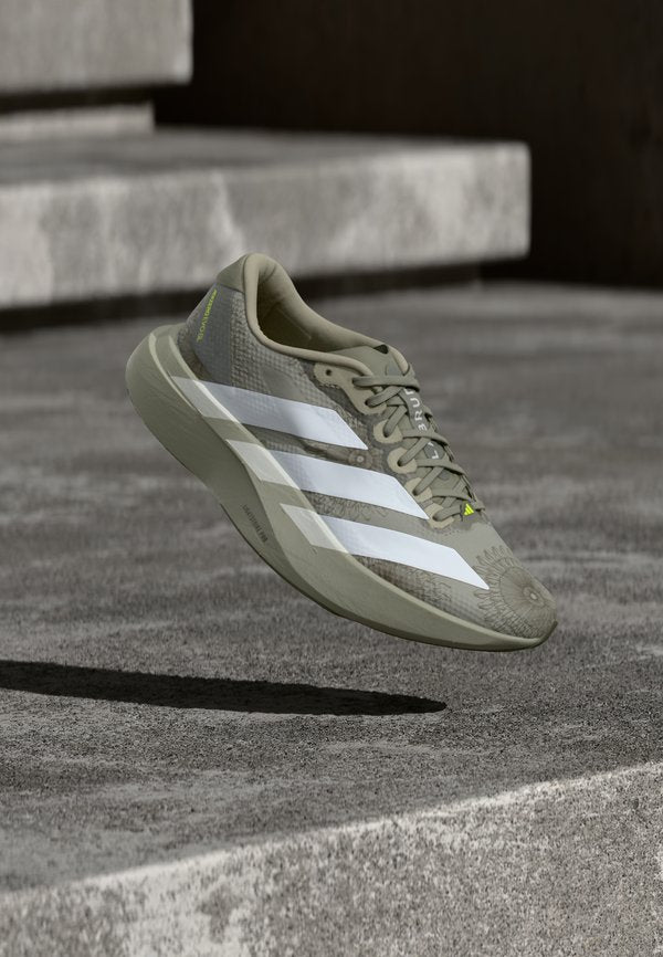 adidas Performance ADIZERO EVO SL X LABRUM - Trainers - sesame/footwear white/legacy green