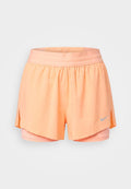 Nike Performance SWIFT - 2-in-1 shorts - orange pulse/arctic orange