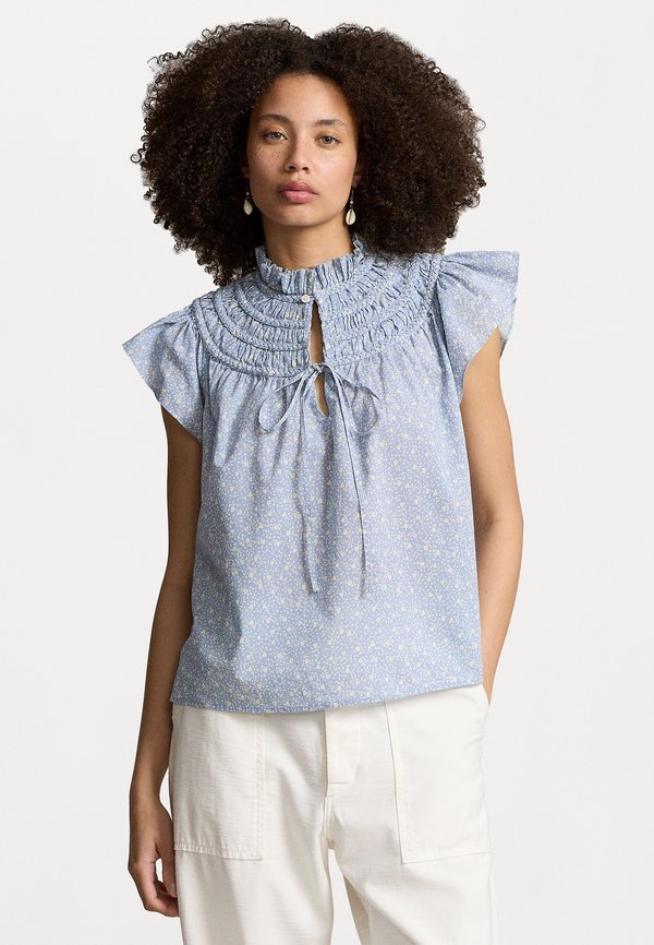Polo Ralph Lauren FLORAL COTTON VOILE BLOUSE