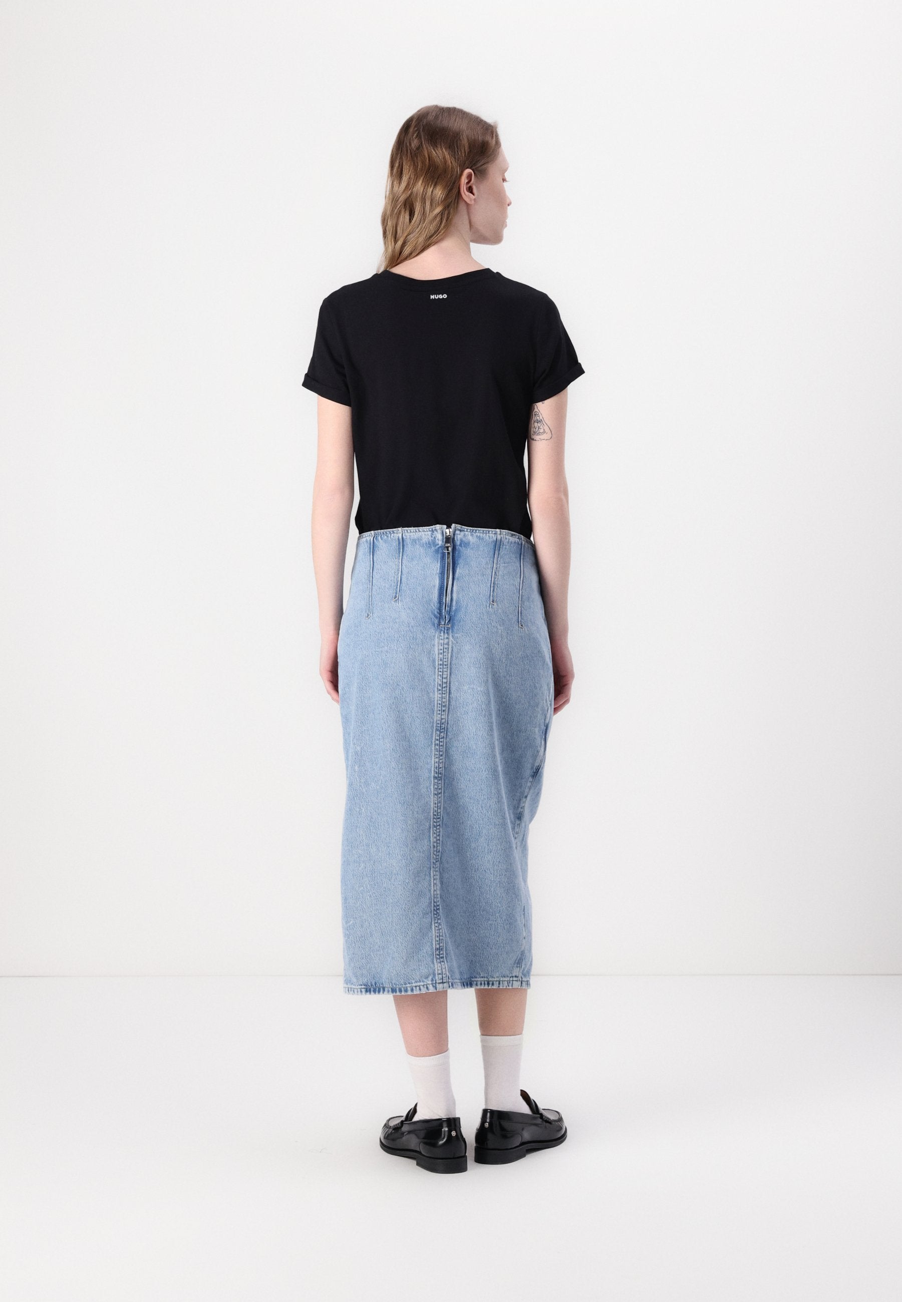 BOSS PLEATED SKIRT