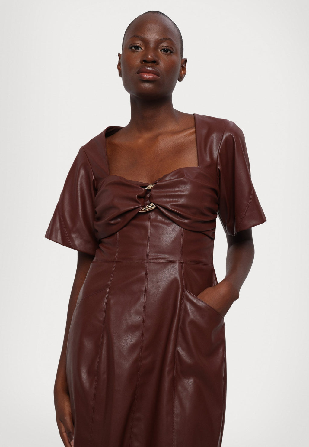 AMUR JOEY MINI DRESS