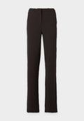 Vero Moda Tall VMZAMIRA STRAIGHT PANT - Trousers - chocolate torte