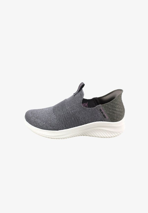 Skechers SMOOTH STEP - Slip-ons - gry