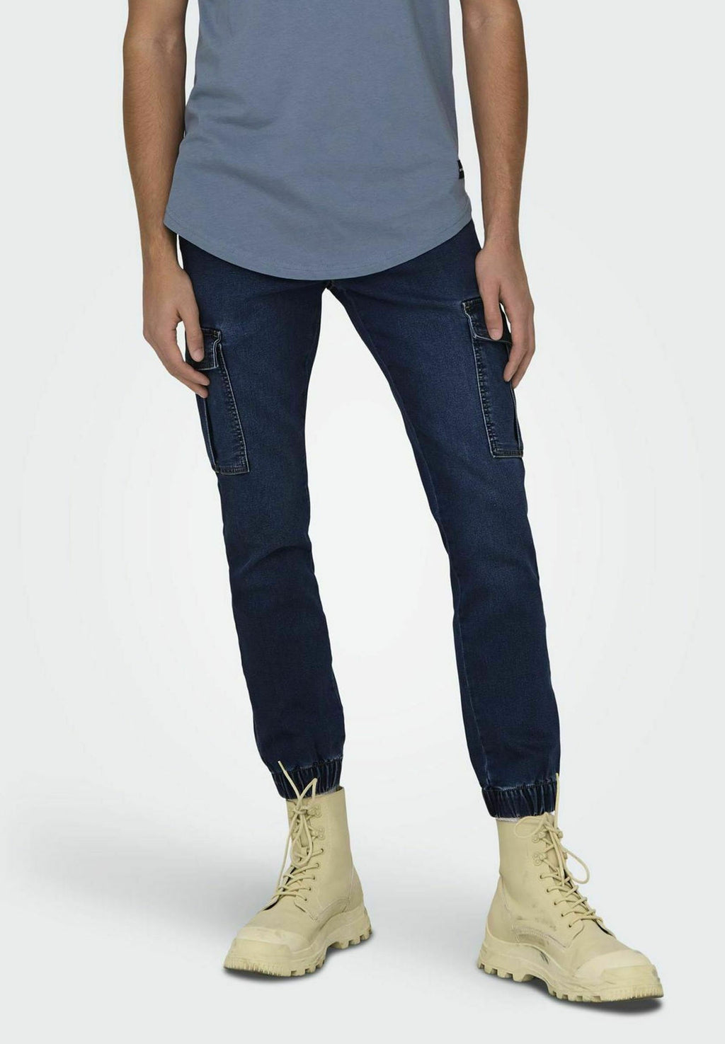 Slim fit ONSWEFT Mid rise Media 3