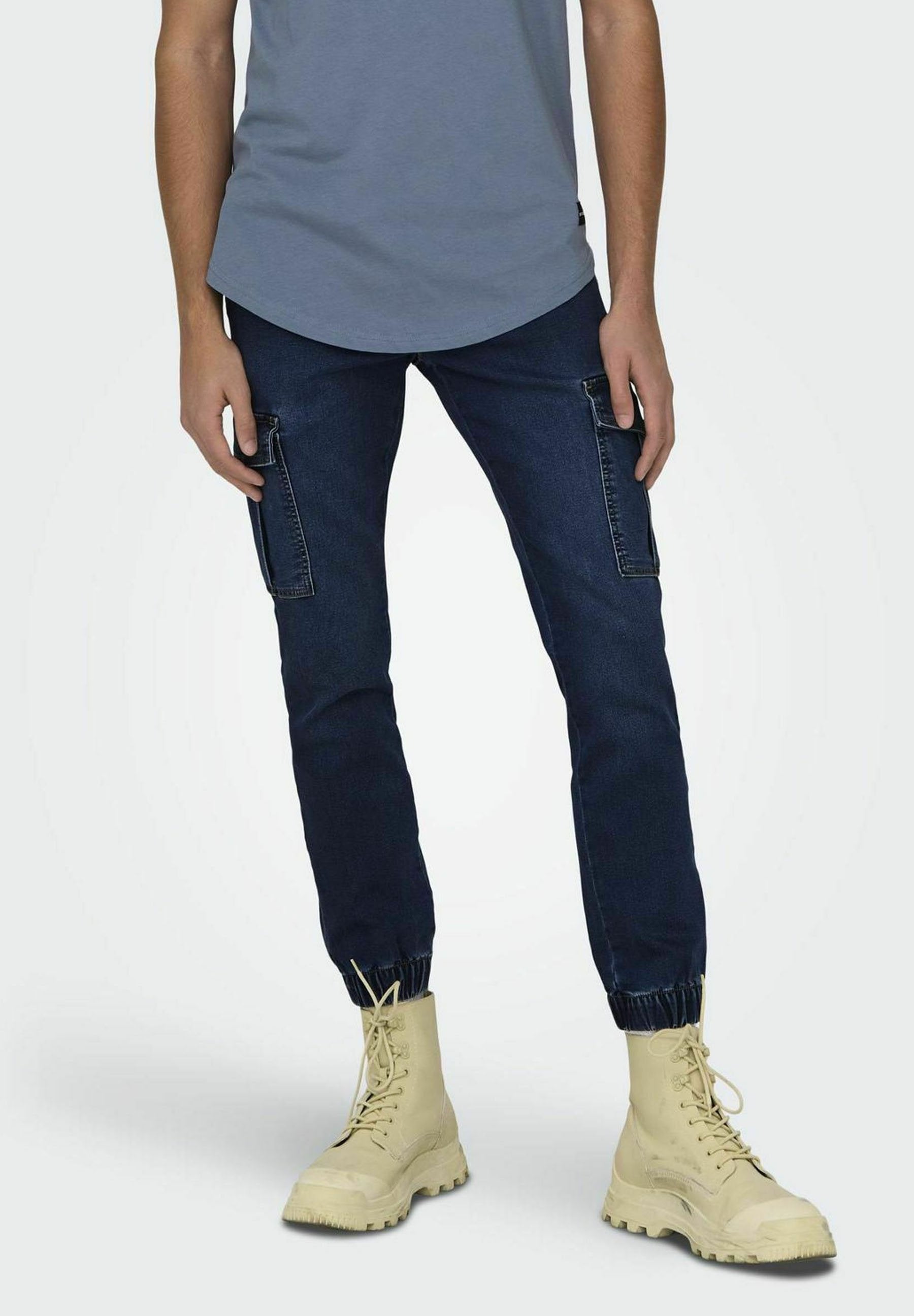 Slim fit ONSWEFT Mid rise Media 3