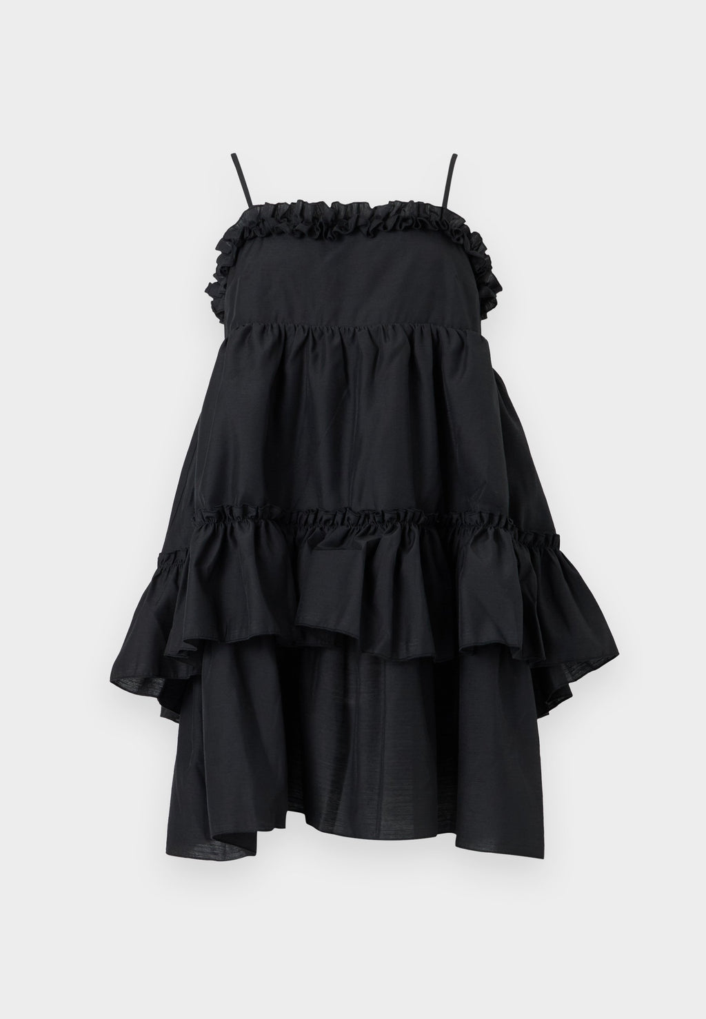 Topshop FRILL MIDI DRESS