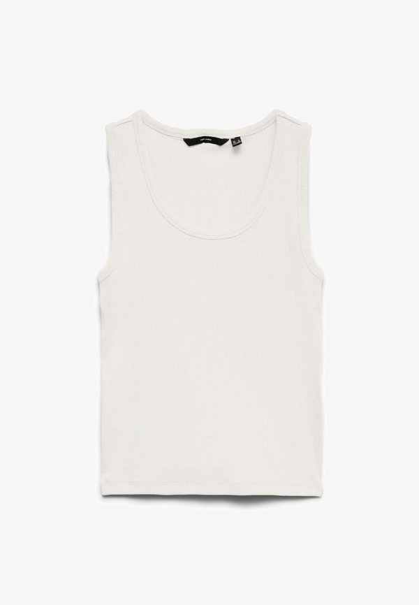 Vero Moda VMCHLOE SL SHORT TANK TOP NOOS - Top - snow white