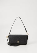Tommy Hilfiger ICON CROSSOVER MONO - Handbag - black