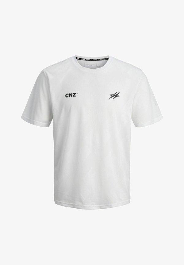 Jack & Jones Backprintet - Print T-shirt - bright white