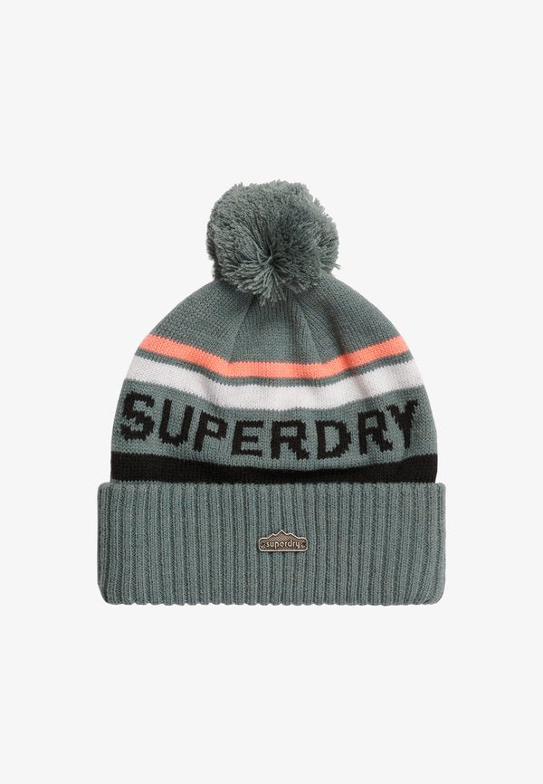 Superdry & Co LOGO - Beanie - stormy weather blue