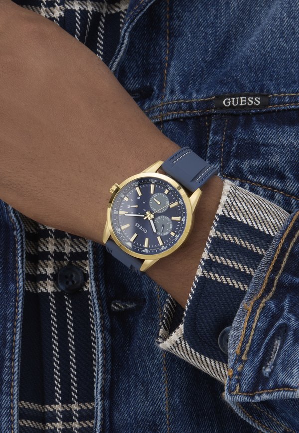 Guess PEAK - Chronograph watch - blue