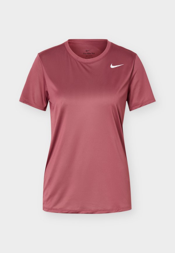 Nike Performance TEE - Sports T-shirt - pink smoke/white