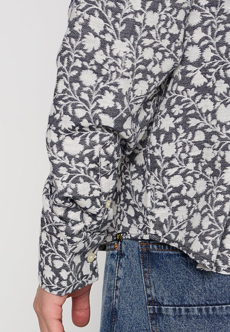 Lyle & Scott FLORAL JACQUARD SHIRT