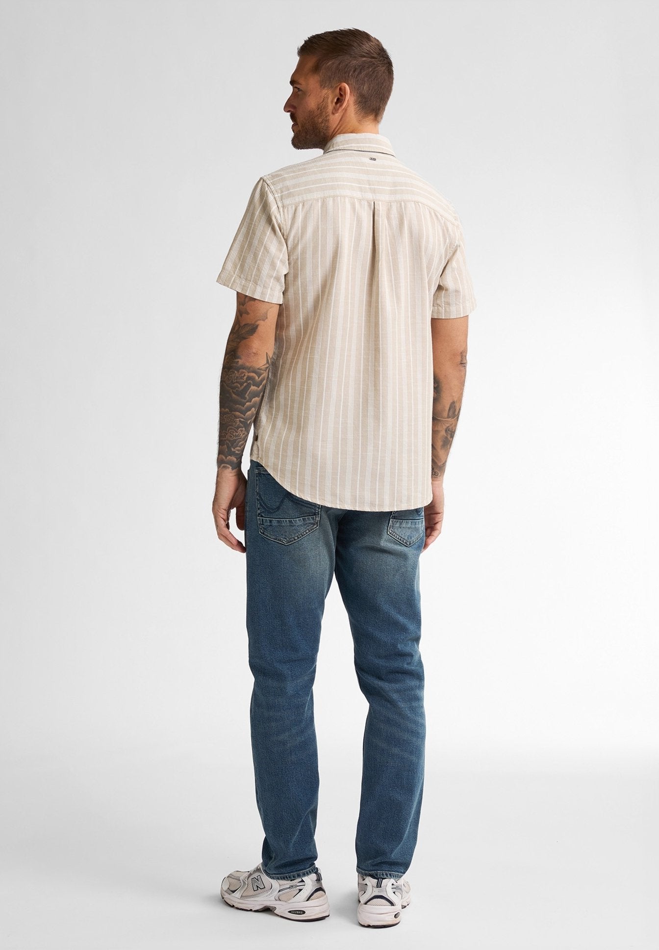Petrol Industries STRIPED SHIRT TURTLEVISTA