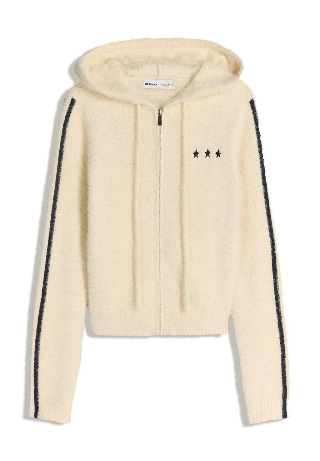 Bershka EMBROIDERED ZIP-UP