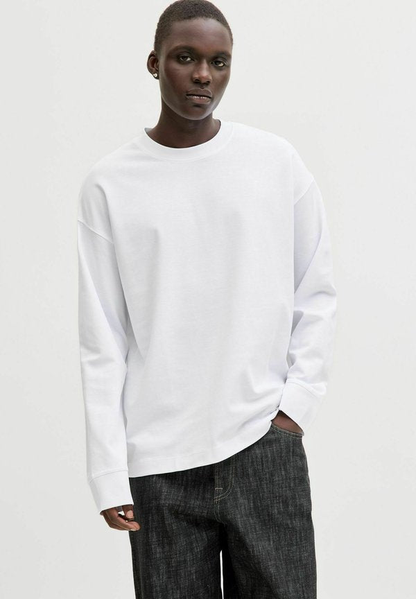 Jack & Jones Longsleeved Longsleeved - Long sleeved top - white