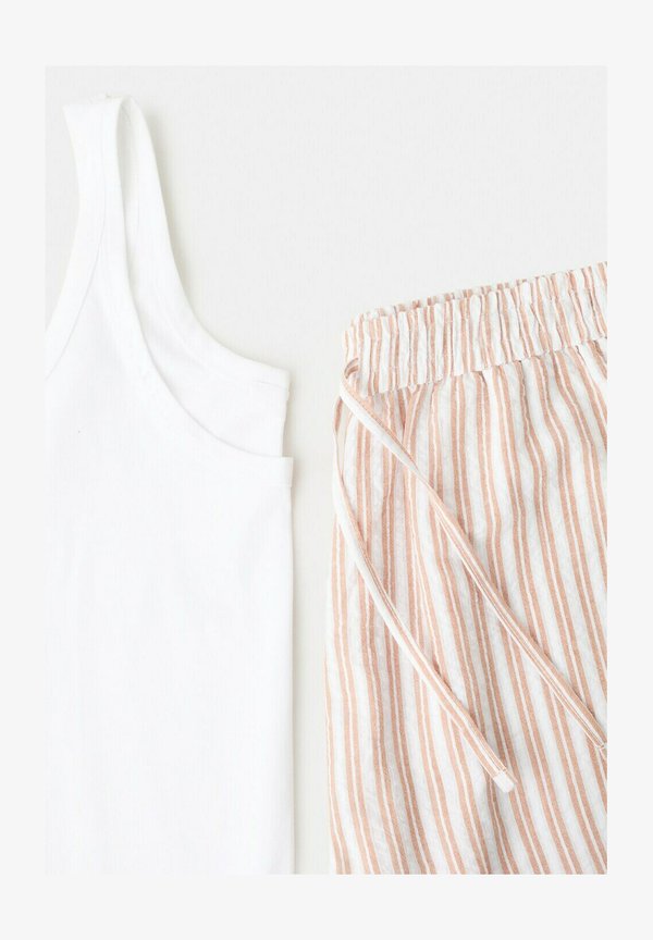 Mango SET - Pyjama set - white orange