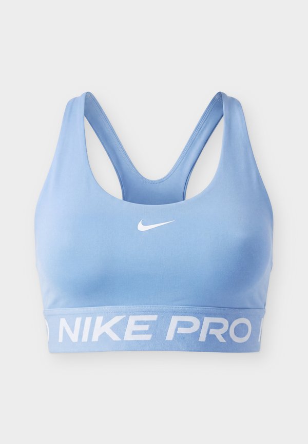 Nike Performance 365 BRA - Medium support sports bra - work blue/white
