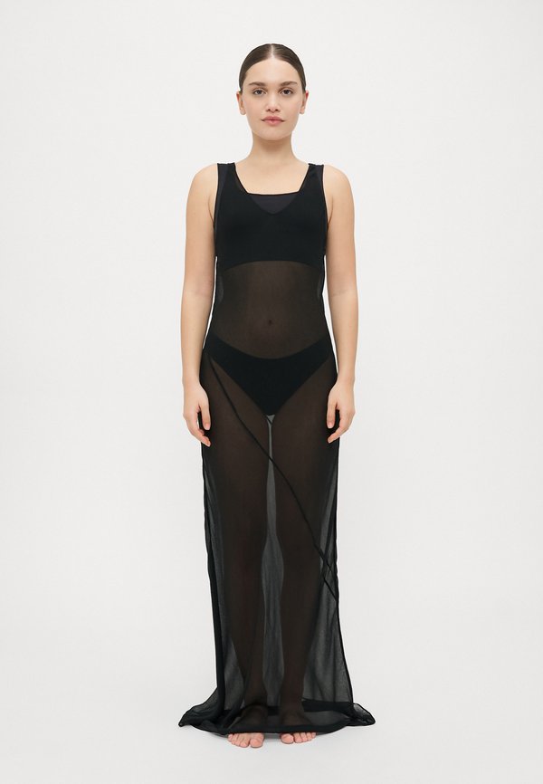 Calvin Klein Underwear SHEER BIAS TANK DRESS 100% SILK
