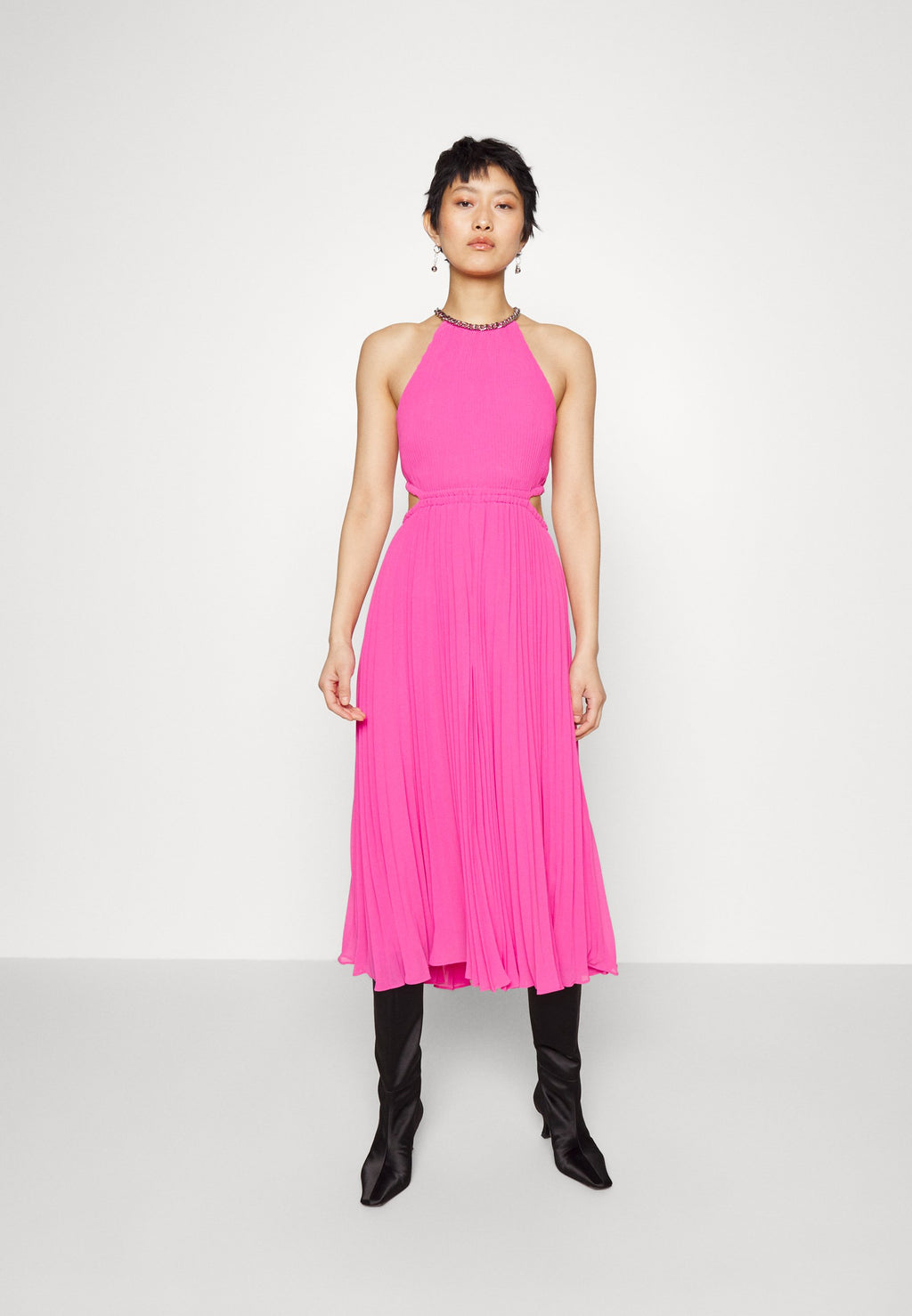 MICHAEL Michael Kors PLEATED CUTOUT