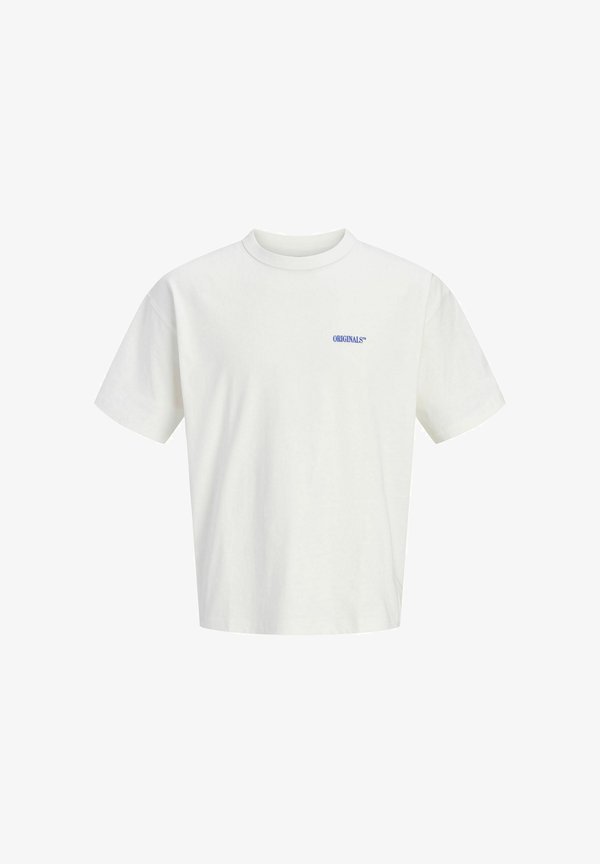 Jack & Jones T-SHIRT BACKPRINTET T-SHIRT - Print T-shirt - snow white