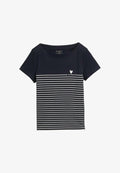 TOM TAILOR Print T-shirt - sky captain blue