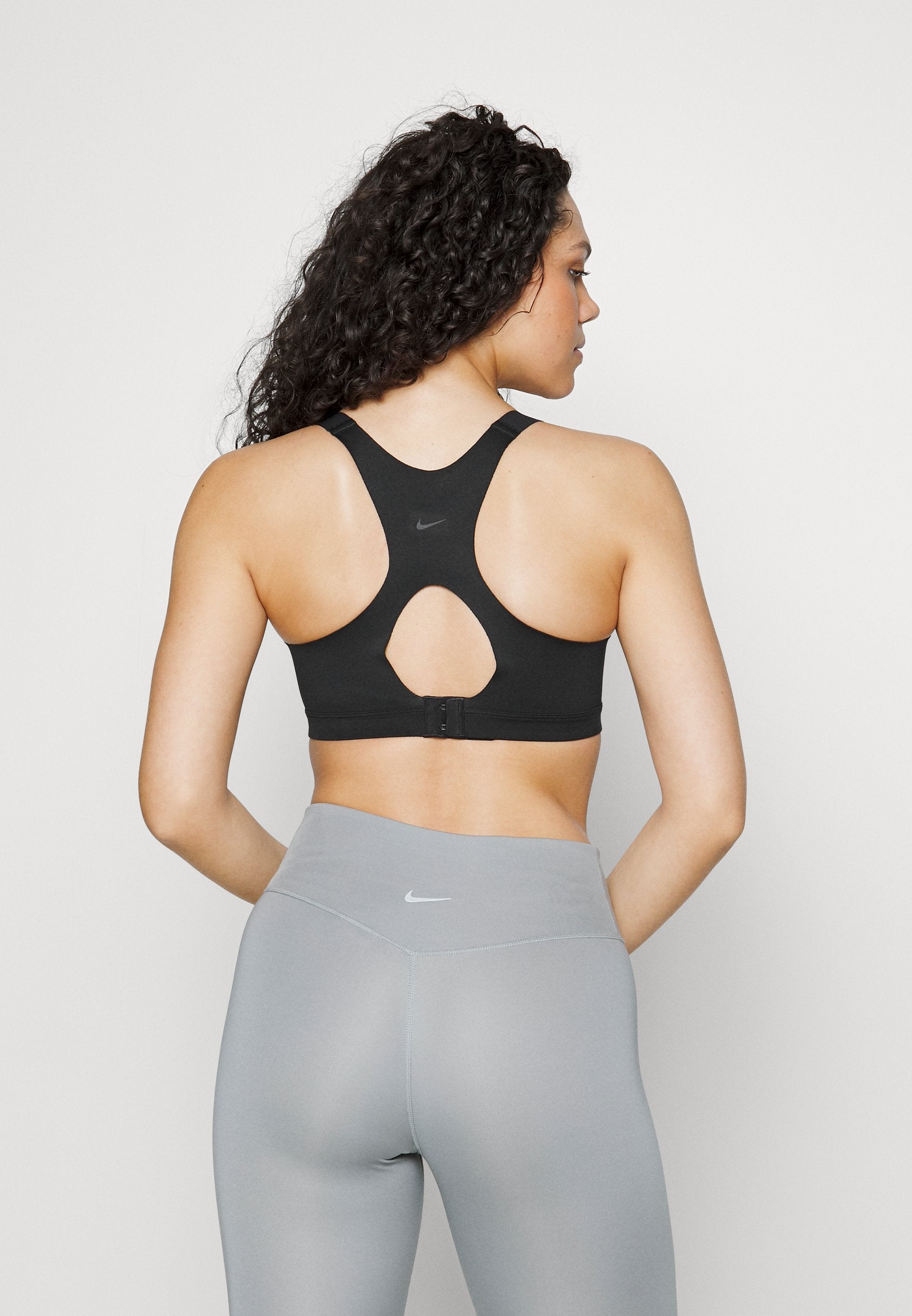 Nike Performance W NK DF ALPHAS HS FRONT ZIP B