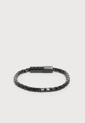 Calvin Klein CONTOURED BARREL UNISEX - Bracelet - black