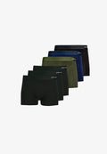 Jack & Jones 6ER PACK JACBASIC RETRO - Trunks - forest night   schwarz