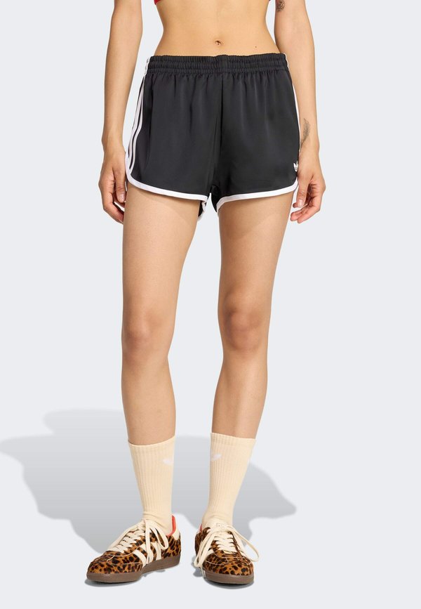 adidas Originals 3S SPRNTR  - Tracksuit bottoms - black/white