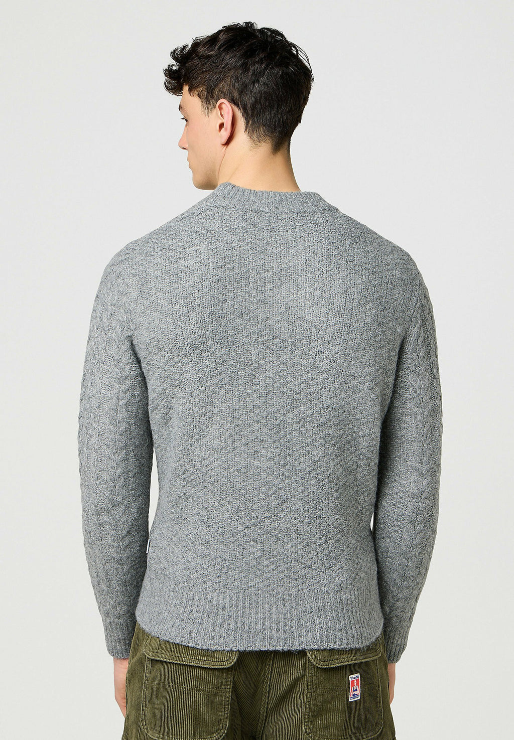 Wrangler LONG SLEEVE CABLE REGULAR FIT