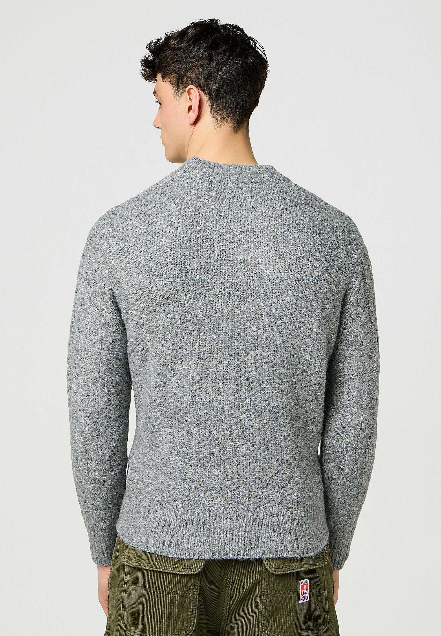 Wrangler LONG SLEEVE CABLE REGULAR FIT