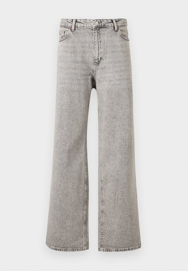 Vero Moda Curve VMTESSA - Wide Leg - light grey denim