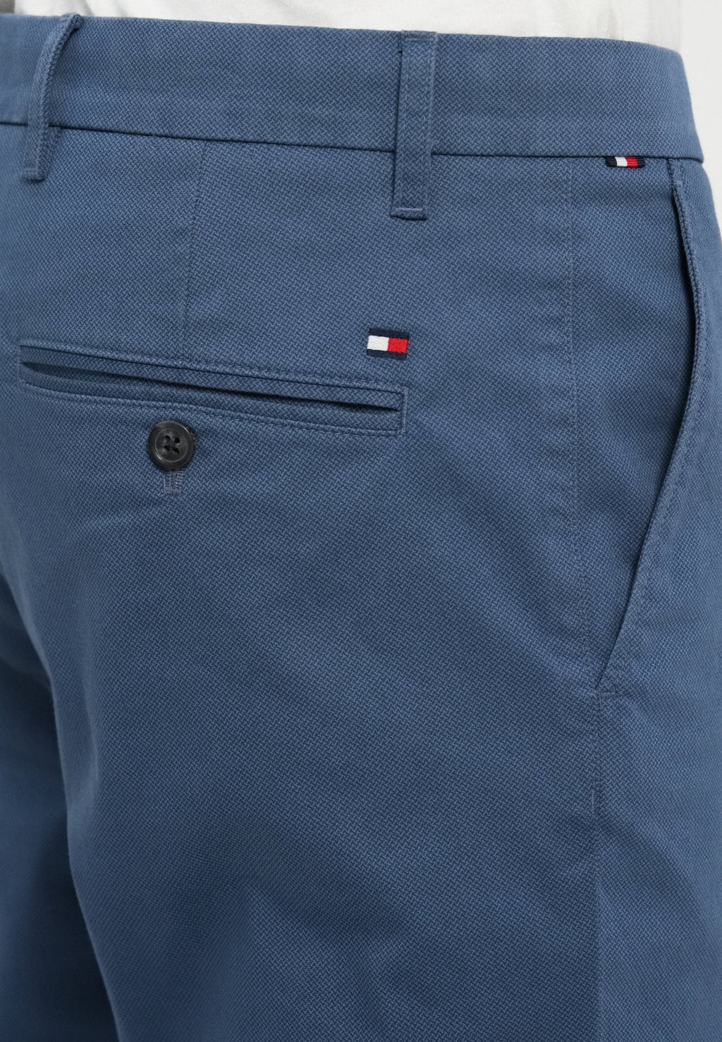 BLEECKER TEXTURED PRINT SLIM TROUSERS Media 6