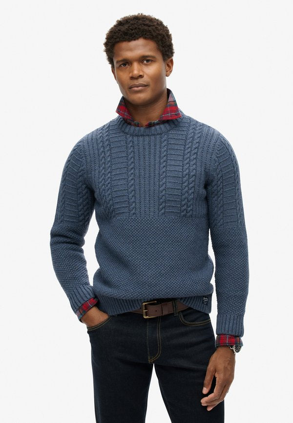 Superdry & Co Jumper - denim blue