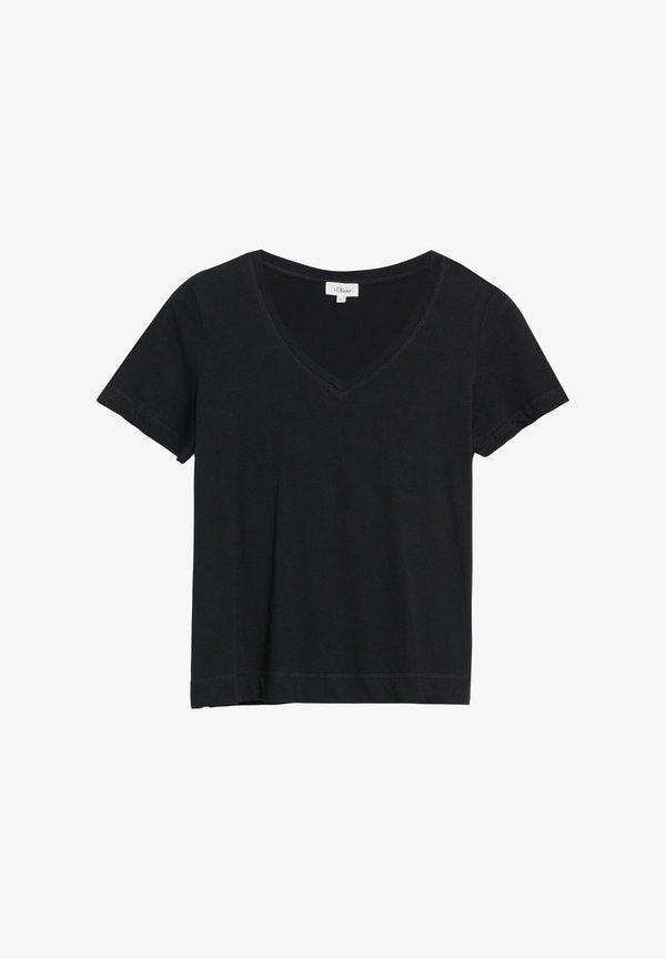 s.Oliver T-SHIRT - Basic T-shirt - schwarz