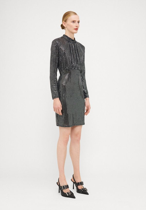 Vero Moda Tall VMEVALINE HIGHNECK SHORT DRESS