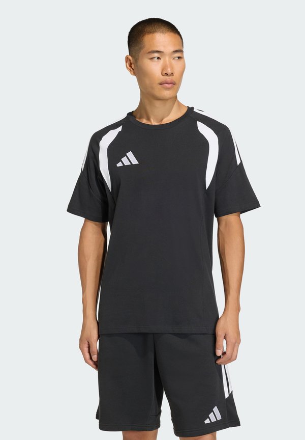 adidas Performance TIRO26 LEAGUE TEE - Print T-shirt - black/white