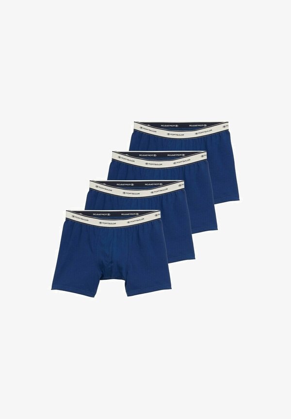 TOM TAILOR 4-PACK - Trunks - blue medium solid